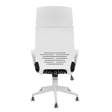 Office chair HM1054.01 Black and White Frame 64x61x126 cm