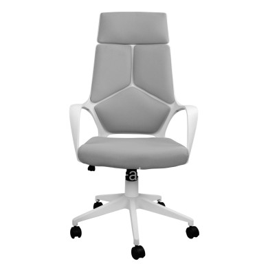 Office chair HM1054.21 Grey and White frame 64x61x126 cm
