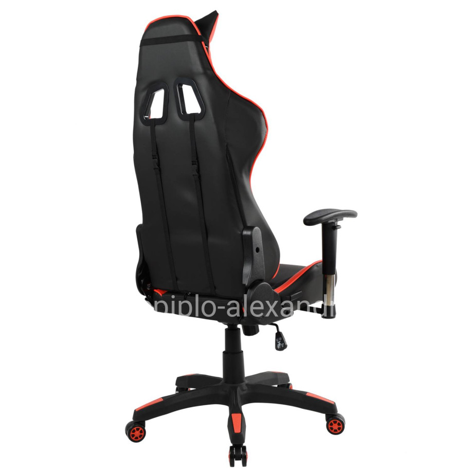 ΠΟΛΥΘΡΟΝΑ GAMING ZAYN HM1056.01 ΜΑΥΡΟ-ΚΟΚΚΙΝΟ PU 67x70x134 εκ.