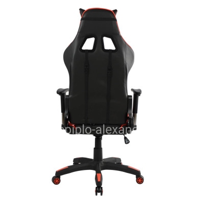 ΠΟΛΥΘΡΟΝΑ GAMING ZAYN HM1056.01 ΜΑΥΡΟ-ΚΟΚΚΙΝΟ PU 67x70x134 εκ.