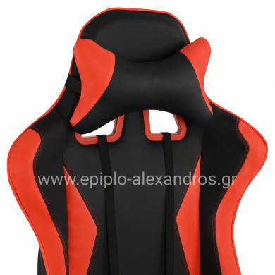 Office Gaming chair HM1062.01 Speed Black and Red PU 68,5 x 71,5 x 133,5 cm