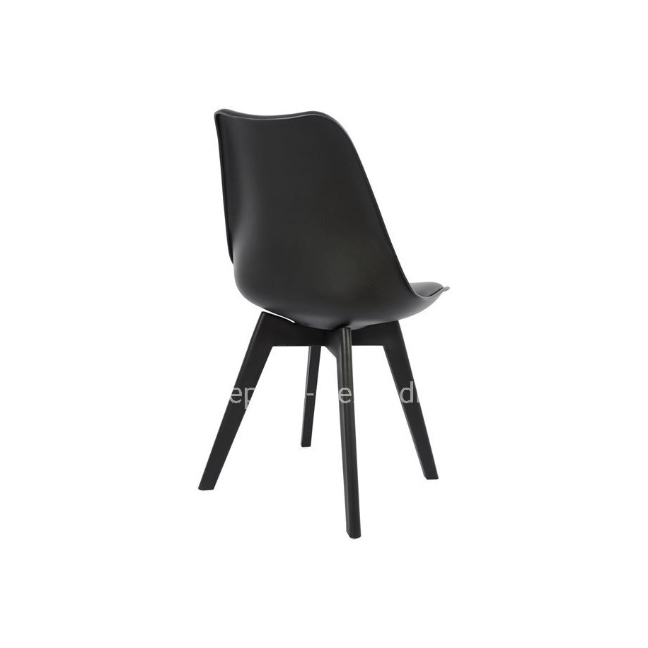 Chair Vegas HM0033.32 POLYPROPYLENE-PU-BLACK 47,5x55x82 cm