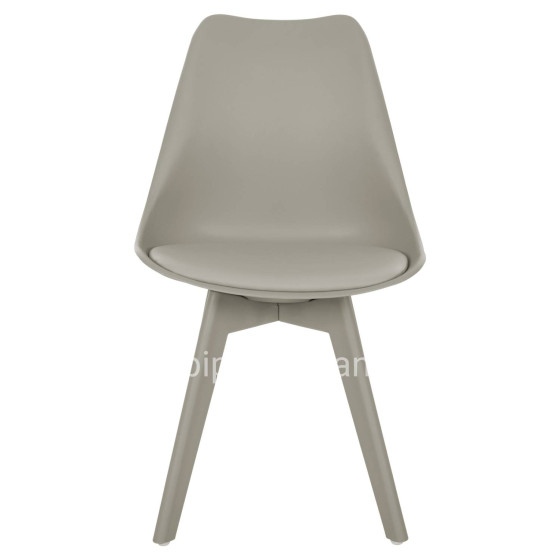 Chair Vegas HM0033.40 POLYPROPYLENE-PU-GREY 48x56x82