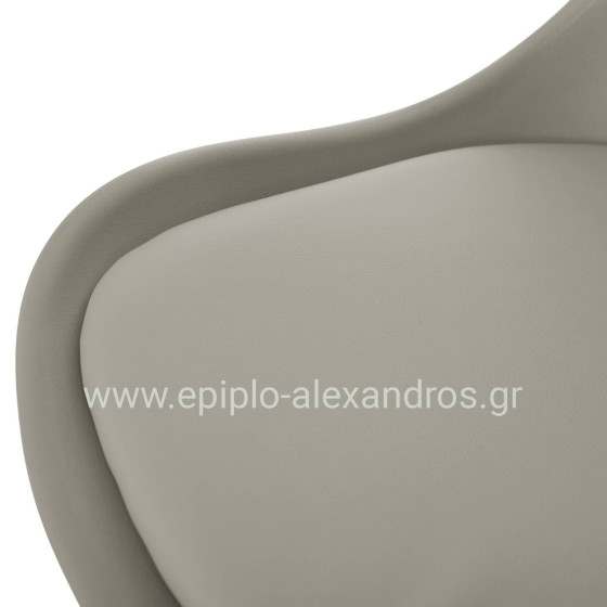 Chair Vegas HM0033.40 POLYPROPYLENE-PU-GREY 48x56x82