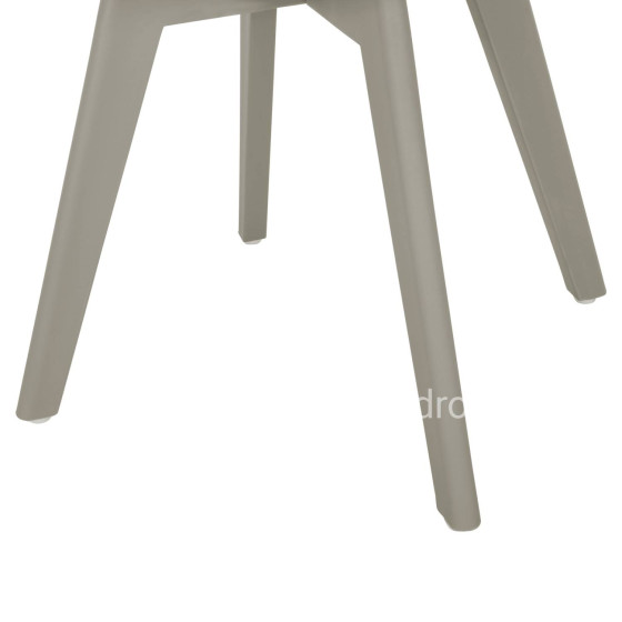 Chair Vegas HM0033.40 POLYPROPYLENE-PU-GREY 48x56x82