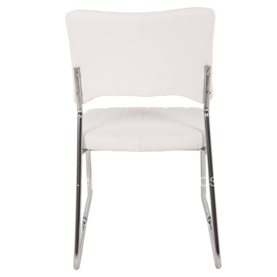 ΚΑΡΕΚΛΑ QUENTI HM1071.02 ΛΕΥΚΗ 52x60x85 εκ.