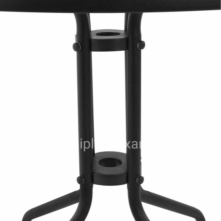 Table Metallic Grey '70x70 HM5146.01