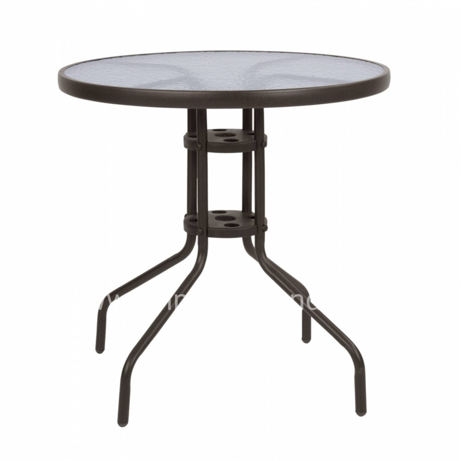 Table Metallic Brown '70x70 HM5146.02