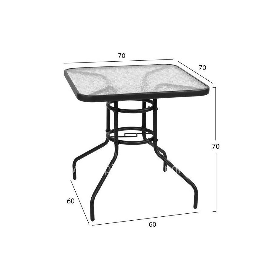 Set Dining table 3 pieces with 2 chairs & 1 Table HM5185.01