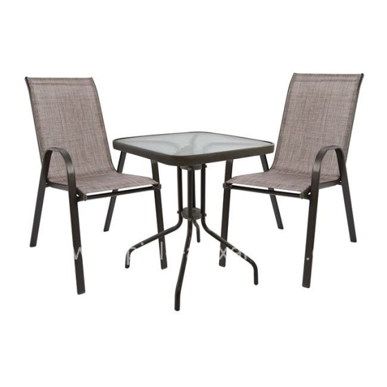 Set Dining Table 3 pieces Chairs & Table HM5183.02