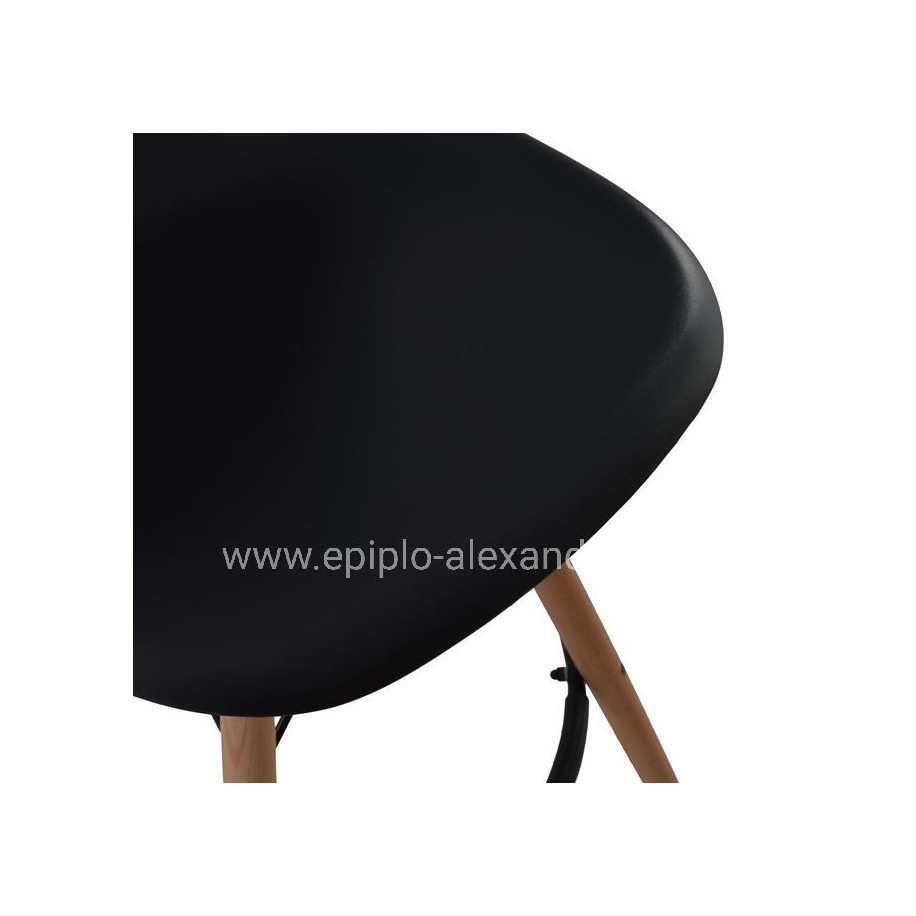 Bar Stool Renata Black HM0173.02 47x50x108 cm