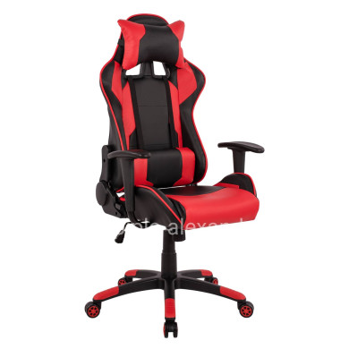 Office Gaming chair HM1072.01 Black-Red color 64,5x70x(123-130) cm