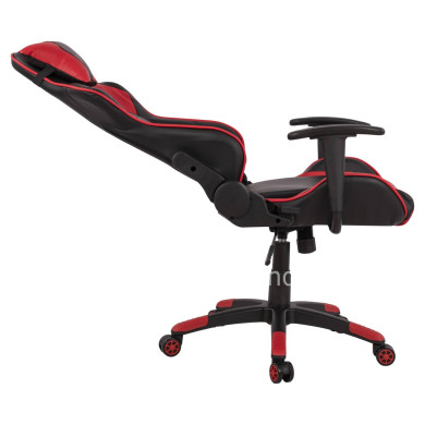 Office Gaming chair HM1072.01 Black-Red color 64,5x70x(123-130) cm