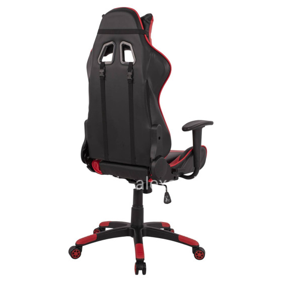 Office Gaming chair HM1072.01 Black-Red color 64,5x70x(123-130) cm