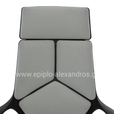 Office chair HM1073.21 Grey with Black frame 64x61x127 cm