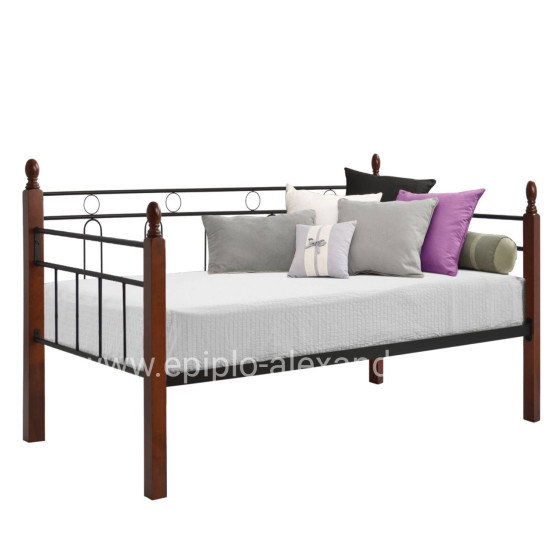 Sofa-Bed REVEN, HM367, metal/wood, 90x190cm