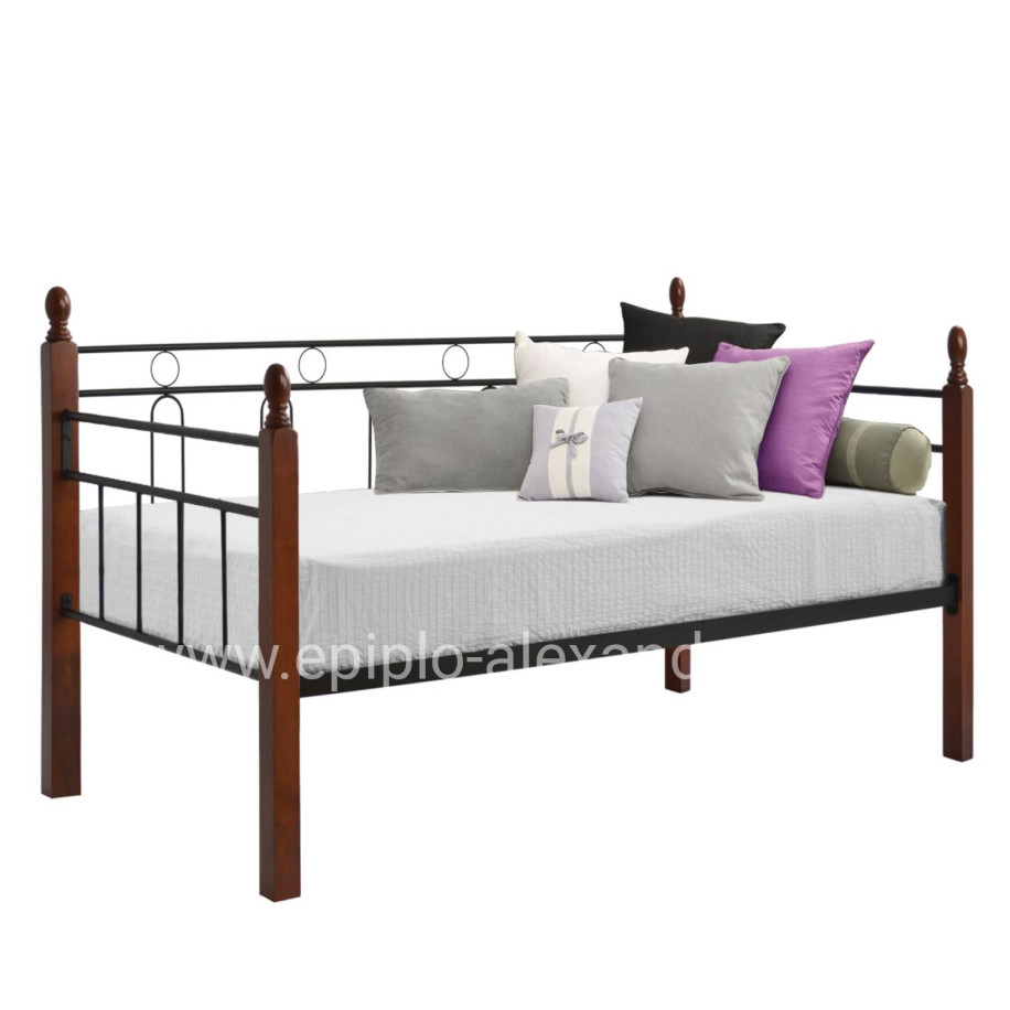 Sofa-Bed REVEN, HM367, metal/wood, 90x190cm