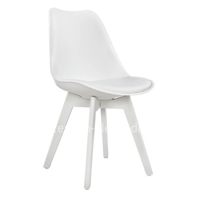 Chair Vegas HM0033.31 POLYPROPYLENE-PU-WHITE 47,5x55x82 cm