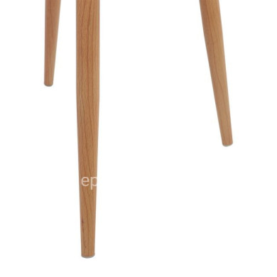 Armchair Polypropylene black Ariadne HM8001.02 62,5x56x80cm