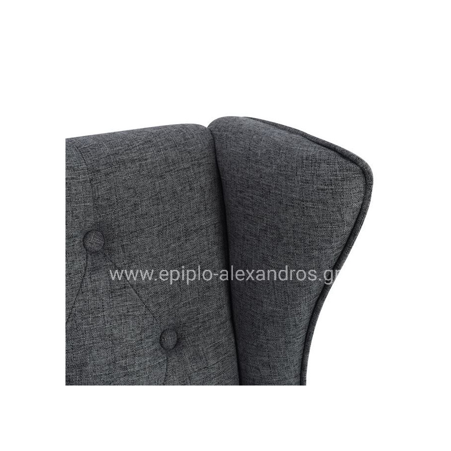 Armchair Brandon HM3073.10 Grey Fabric 83x83x104 cm.