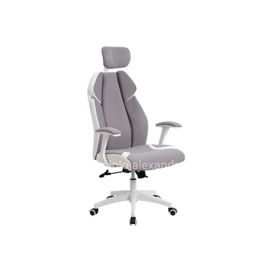 Manager's Office chair HM1086.10 Grey/White Color 65x73x130 cm