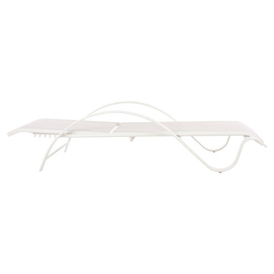 ΞΑΠΛΩΣΤΡΑ ΑΛΟΥΜΙΝΙΟΥ WAKANA  ΛΕΥΚΗ ΜΕ TEXTLINE ΛΕΥΚΟ HM5133.02 194x54-66x30 cm.