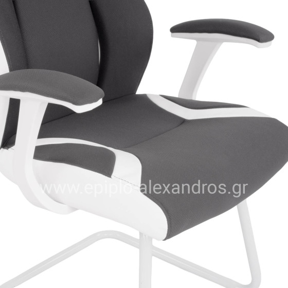 ΠΟΛΥΘΡΟΝΑ ZAHARA HM1102 ΣΕ ΓΚΡΙ ΧΡΩΜΑ 63x64x107cm