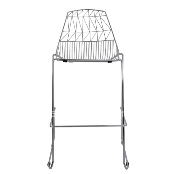 ΣΚΑΜΠΩ BAR ΜΕΤΑΛΛΙΚΟ HM5465.100 LUX ΧΡΩΜΙΟΥ 57x56,5x107 εκ.