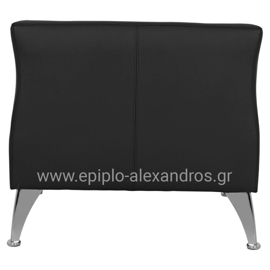 ΠΟΛΥΘΡΟΝΑ KIANA HM3122.11 ΜΕ ΜΑΥΡΟ PU 80x75x71 εκ.