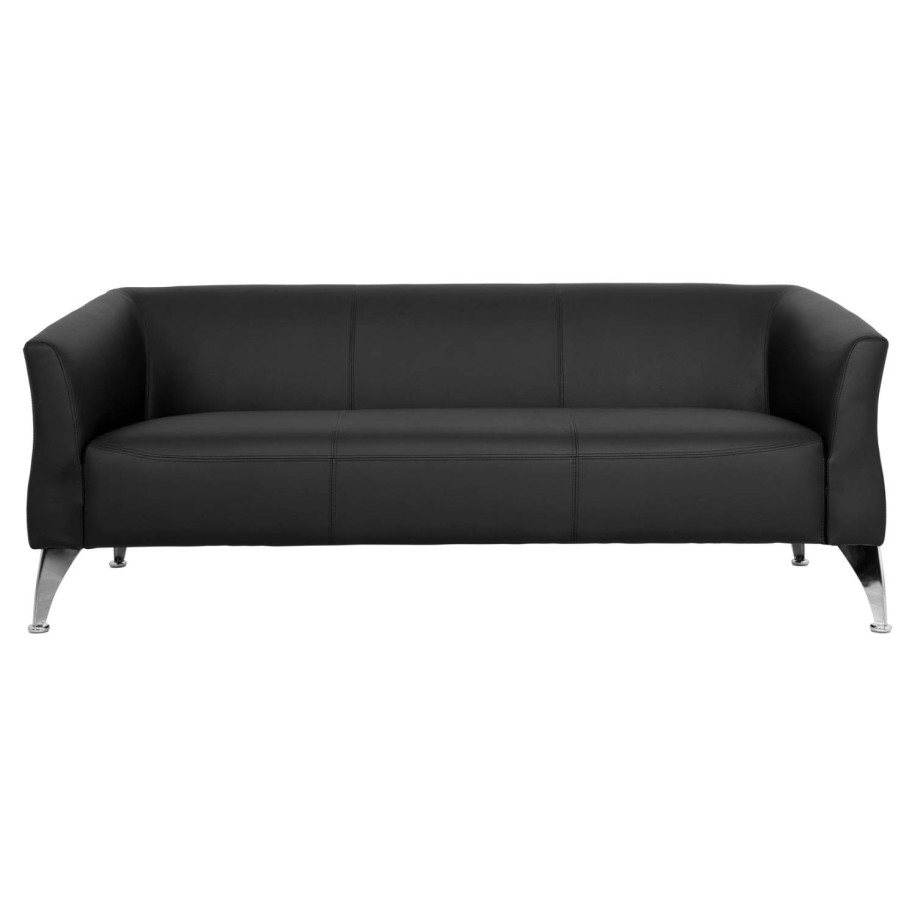 Sofa 3 seater Kiana HM3122.31 Black PU 180x75x71 cm