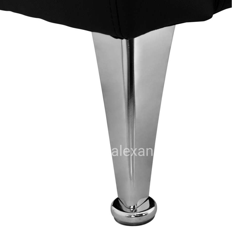 Sofa 3 seater Kiana HM3122.31 Black PU 180x75x71 cm