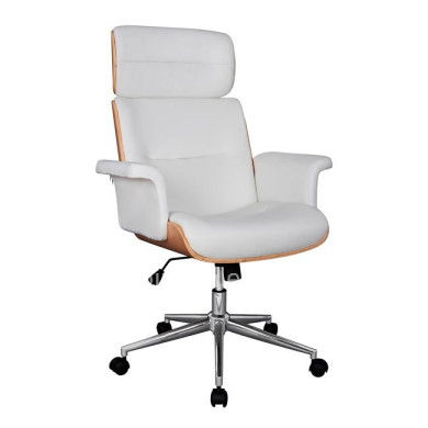 Manager's office chair SUPERIOR PRO HM1108.02 Sonama-White  74x74x116 cm