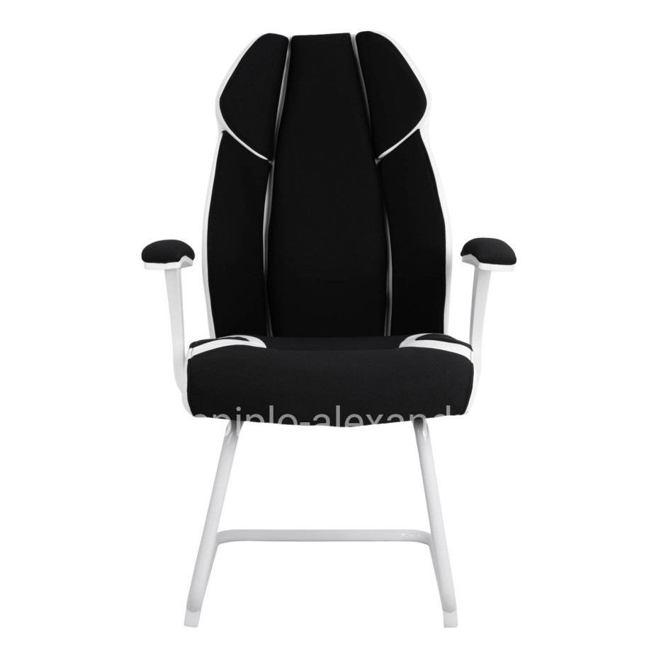 ΠΟΛΥΘΡΟΝΑ ZAHARA HM1102.02 ΣΕ ΧΡΩΜΑ ΜΑΥΡΟ ΜΕ ΑΣΠΡΟ 66,5x63x108cm