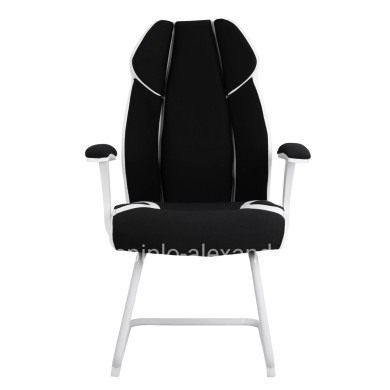 ΠΟΛΥΘΡΟΝΑ ZAHARA HM1102.02 ΣΕ ΧΡΩΜΑ ΜΑΥΡΟ ΜΕ ΑΣΠΡΟ 66,5x63x108cm