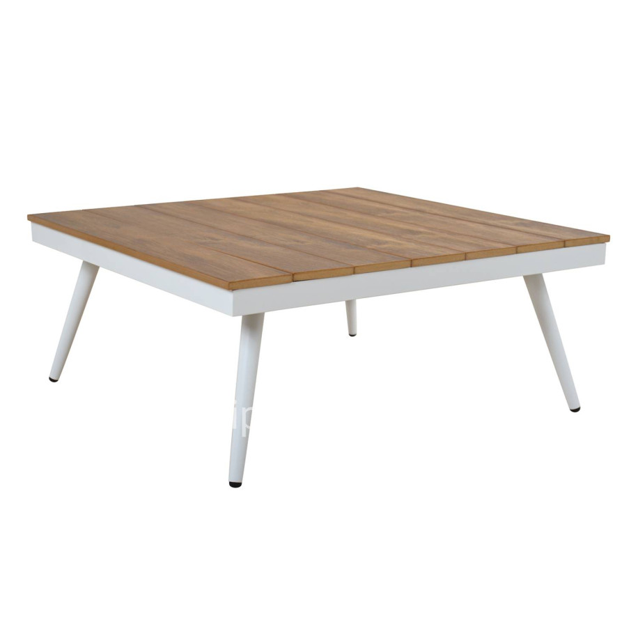 ΚΑΝΑΠΕΣ ΓΩΝΙΑ SABINE ΑΛΟΥΜΙΝΙΟΥ ΜΕ ΤΡΑΠΕΖΙ ΕΞ.ΧΩΡΟΥ ΛΕΥΚΟ HM5126.11