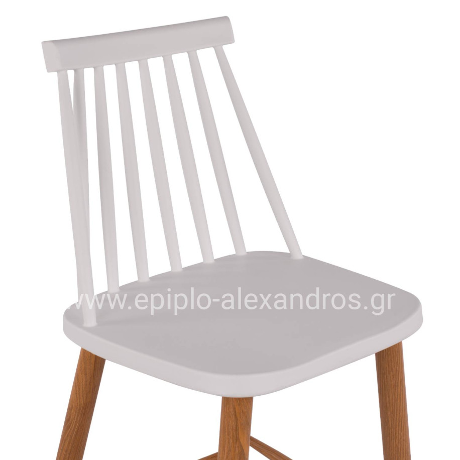 ΣΚΑΜΠΟ ΜΠΑΡ HM8459.01 VANESSA ΣΕ ΛΕΥΚΟ ΧΡΩΜΑ 43x49x107 εκ.