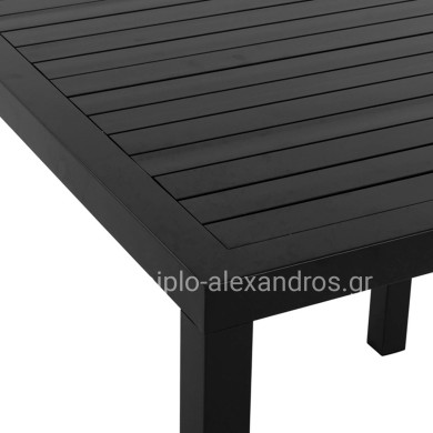 Aluminum Table 80x80 Grey HM5572.02