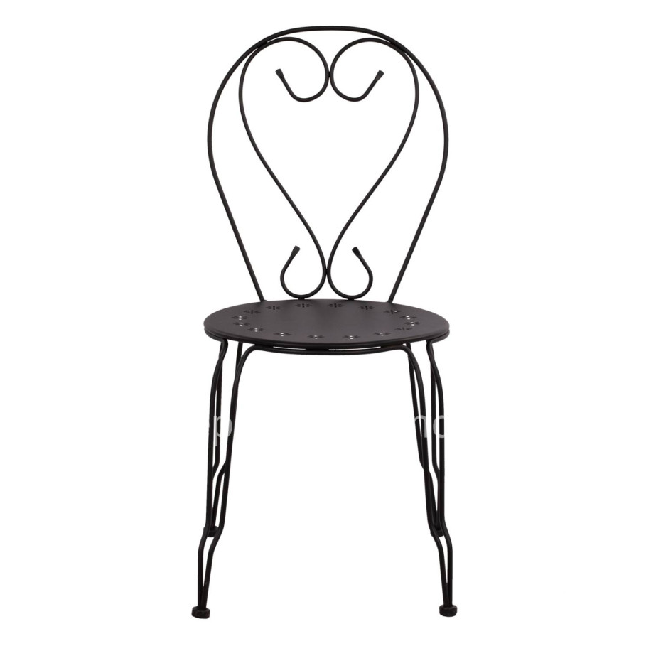Chair Metallic Amore Black 42x48x90 cm. HM5007.11
