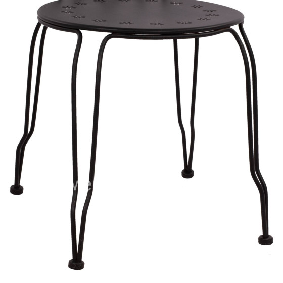Chair Metallic Amore Black 42x48x90 cm. HM5007.11