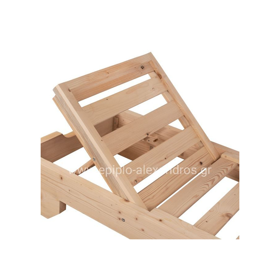 Sunbed Heavy Duty Macedonia HM5646.02 Withour Color 204x77.5x29 cm