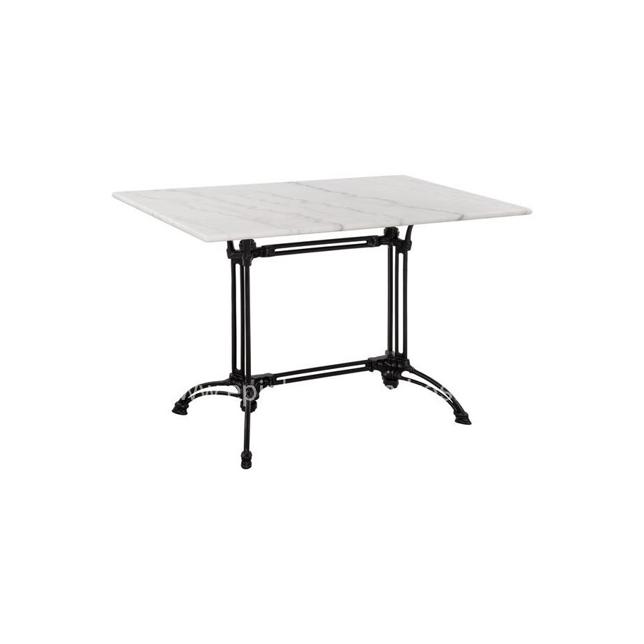 ΤΡΑΠΕΖΙ MARBLER ΜΕ ΔΙΣΤΗΛΗ ΒΑΣΗ ΑΠΟ ΜΑΝΤΕΜΙ HM5612 ΜΕ ΜΑΡΜΑΡΟ 110Χ70Χ72,5Υ εκ.