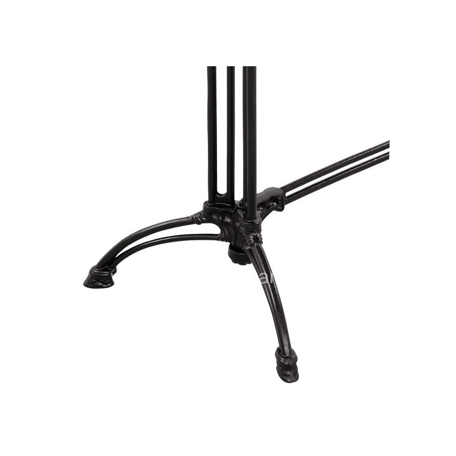 Table with 2 legs Base from cast iron HM5612 with marble 110x70