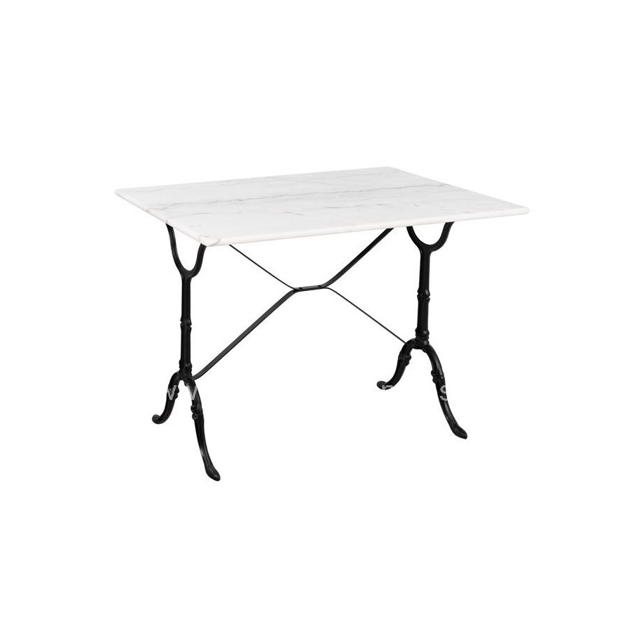 ΤΡΑΠΕΖΙ TEAGAN ΜΕ ΒΑΣΗ ΑΠΟ ΜΑΝΤΕΜΙ HM464 ΜΕ ΜΑΡΜΑΡΟ 100x60x72Υ εκ.