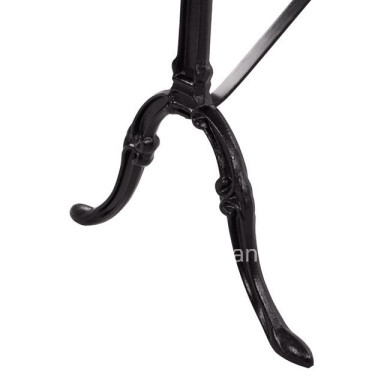 Table with Base from cast iron HM464 with marble 100x60x72