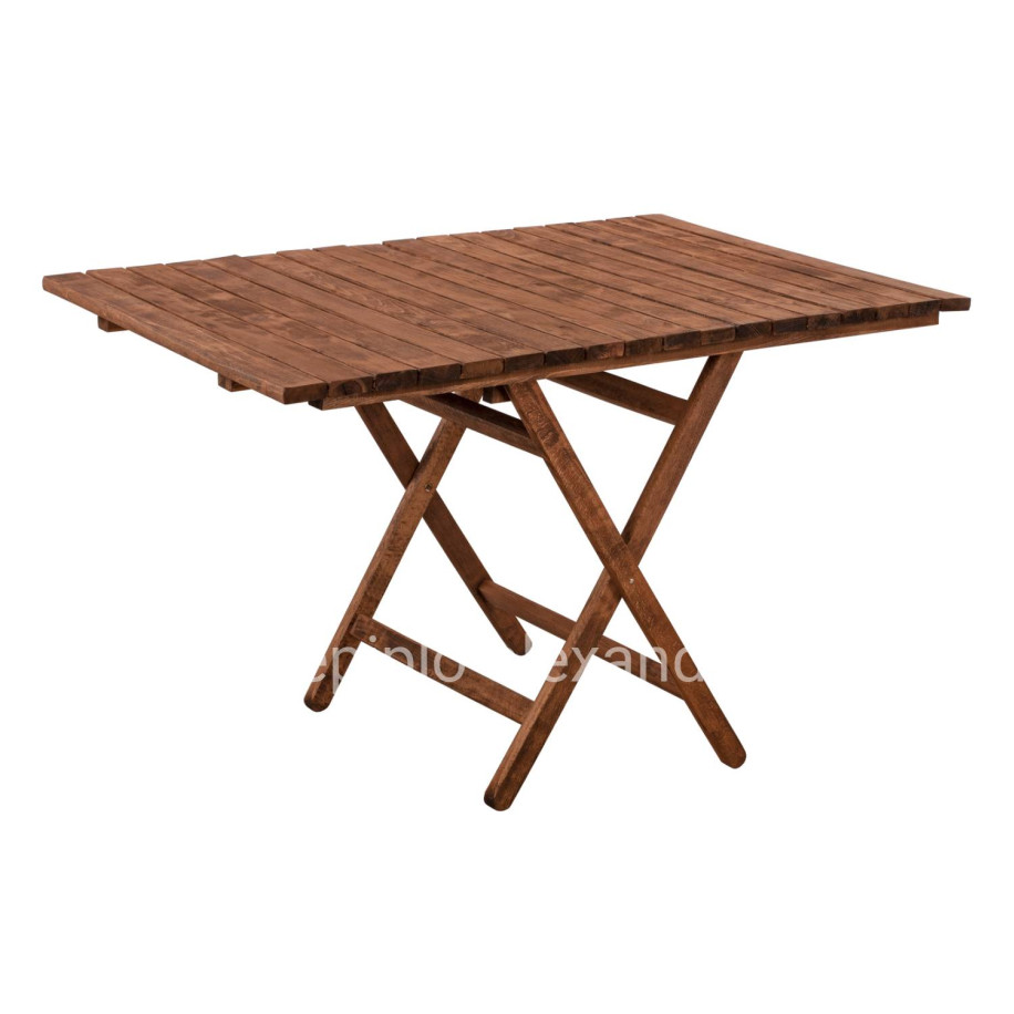 Director's Table Limnos Solid Wood Impregnation Walnut HM5649.01 120x80x75cm