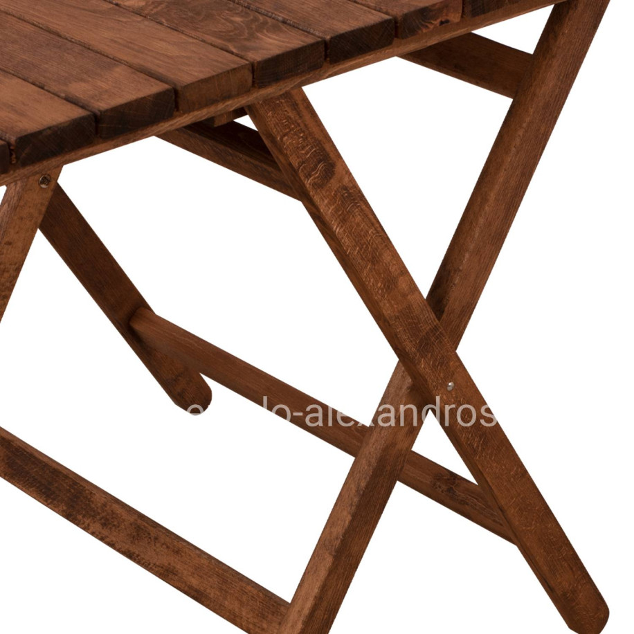 Director's Table Limnos Solid Wood Impregnation Walnut HM5649.01 120x80x75cm