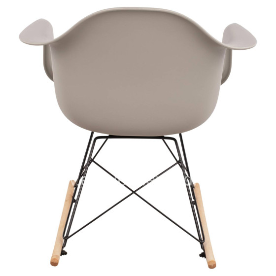 ΠΟΛΥΘΡΟΝΑ ΚΟΥΝΙΣΤΗ ΜΕ ΚΑΘΙΣΜΑ ΓΚΡΙ MIRTO & ΜΑΥΡΟ ΣΚΕΛΕΤΟ HM0035.20 61x71x64 εκ.