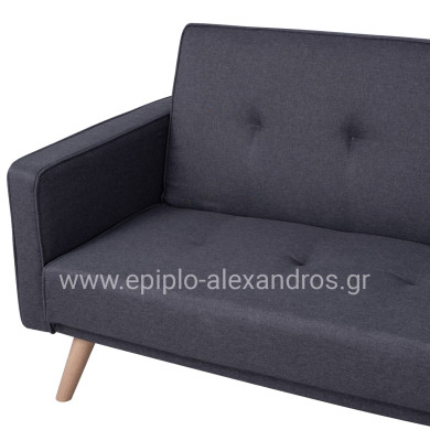 Reversible Corner Sofa Bed Talia HM3153 Grey Fabric 269x152x87cm
