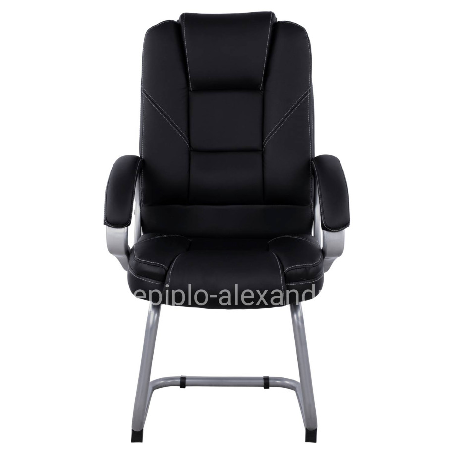 Visitor's chair with Black PU HM1144.01 63x67x112 cm