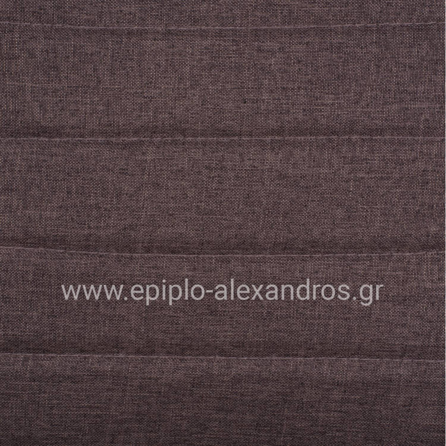 Metallic chair Lady HM0037.13 Brown fabric with metallic frame K/D 40x48x95 cm